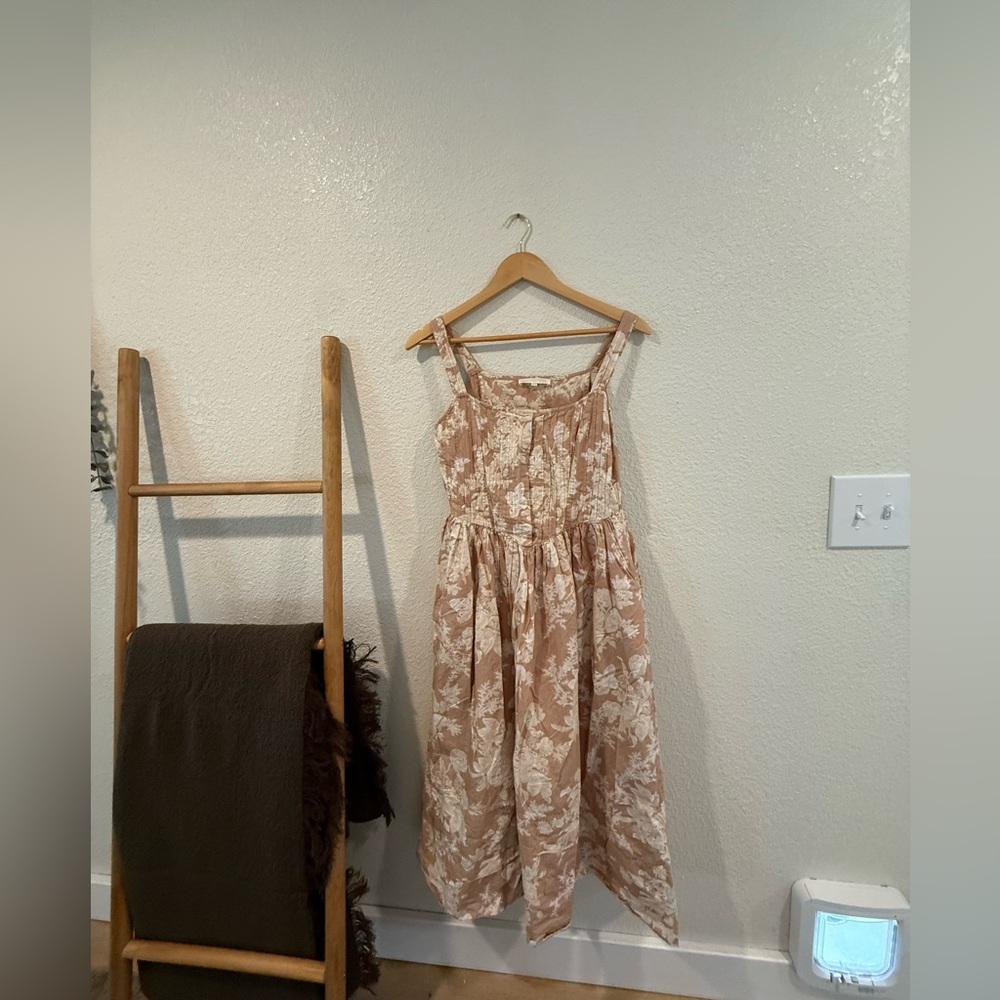 LoveShackFancy Victorian Floral Dress